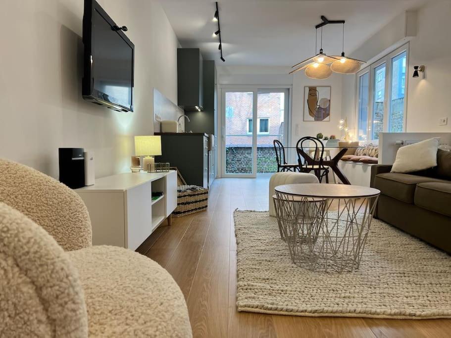 Apartament Havre Des Anges - Pont De Fragnee, Guillemins Liège Zewnętrze zdjęcie